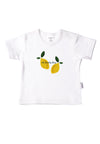 Bio Baumwoll T-Shirt mit Zitronen Print und Wording oh lovely day