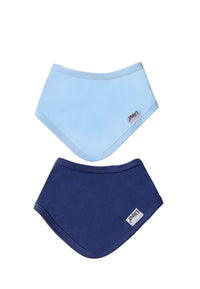 Set aus Langarmshirt und zwei Halstüchern aus Bio-Baumwolle