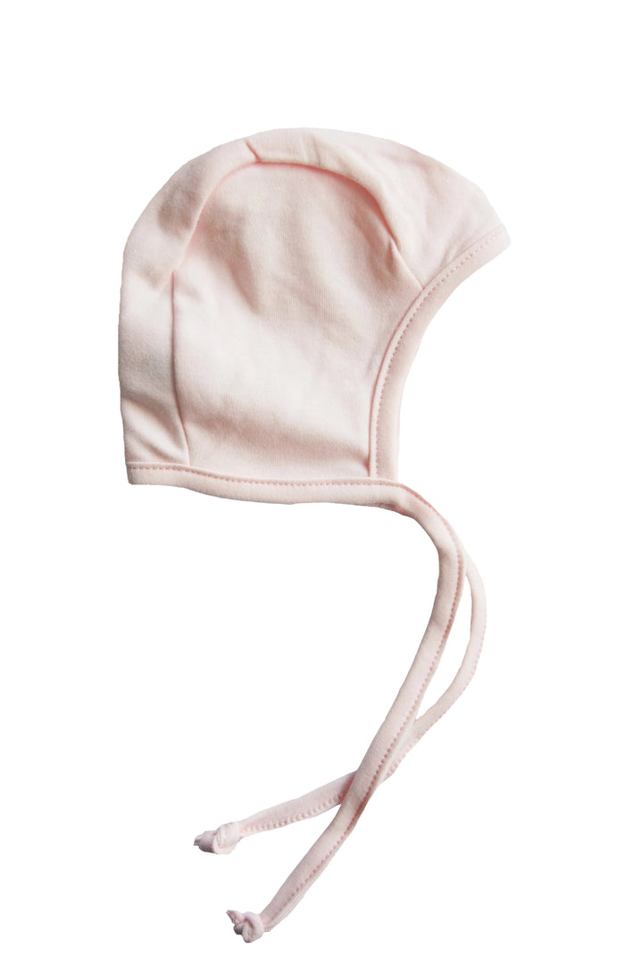 Bindemütze in rosa