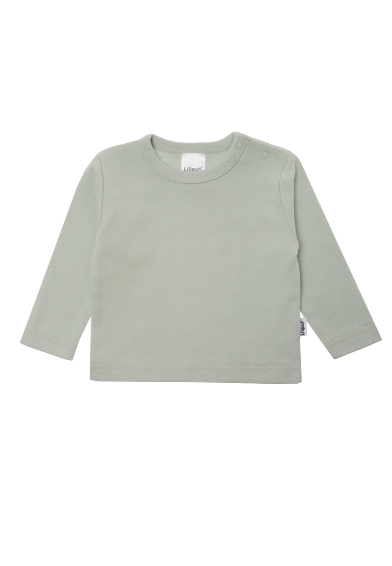 Langarmshirt in der schönen Farbe schilf.