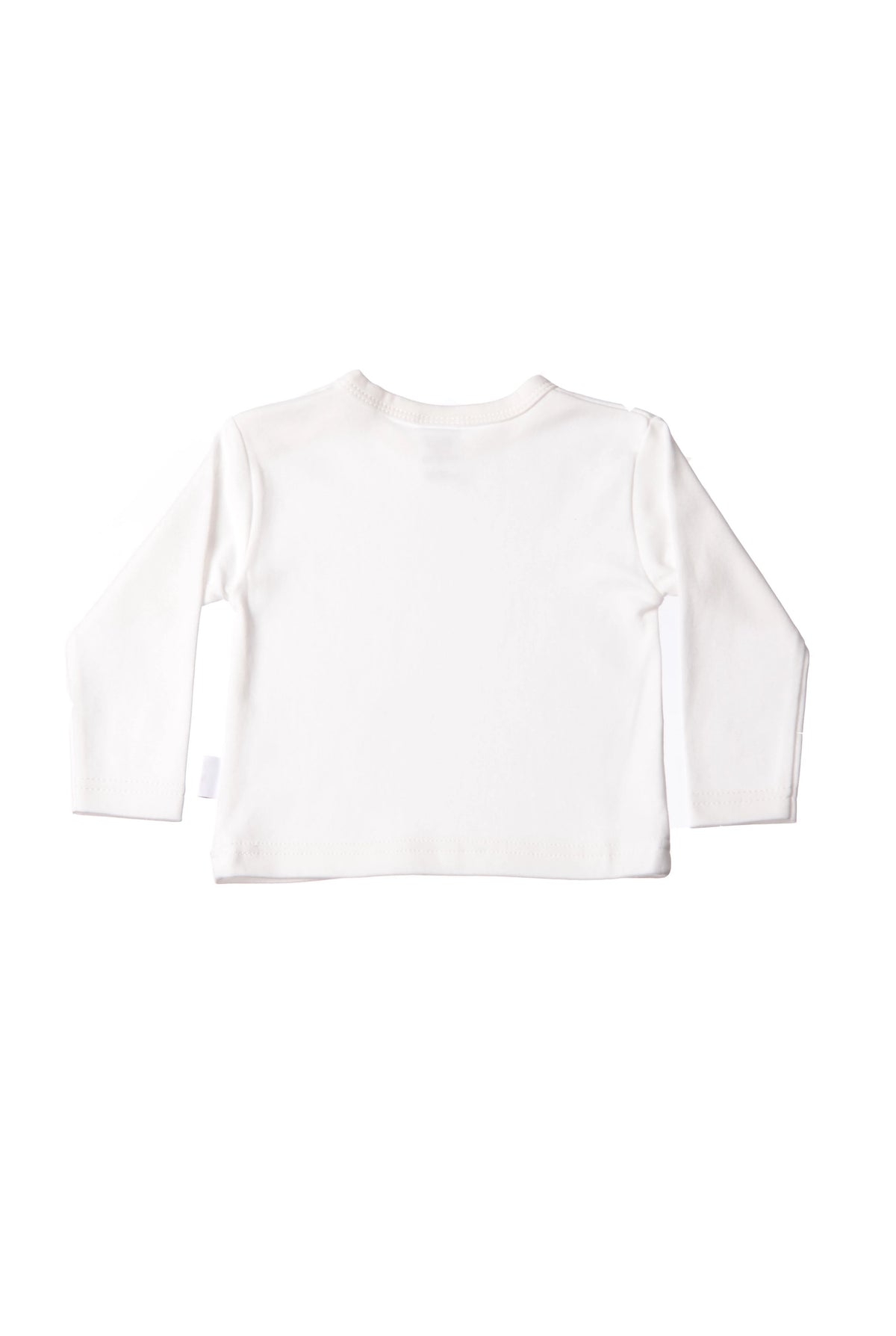 Langarmshirt ecru Rückansicht