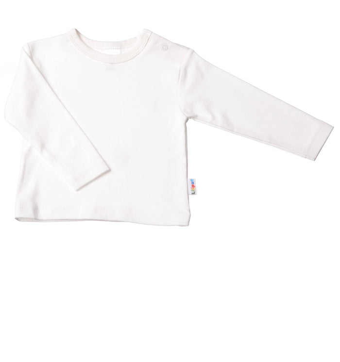 Langarmshirt ecru