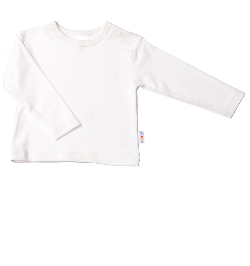 Langarmshirt ecru