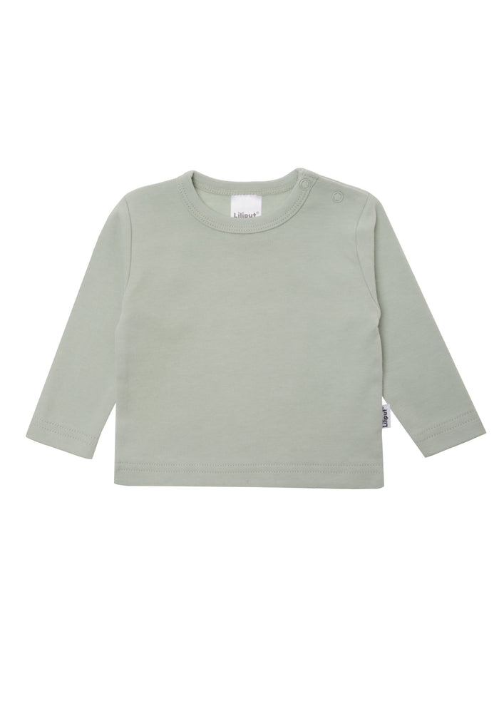 Langarmshirt in der Farbe schilf.