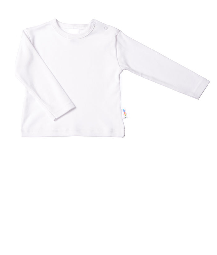 Langarmshirt weiß