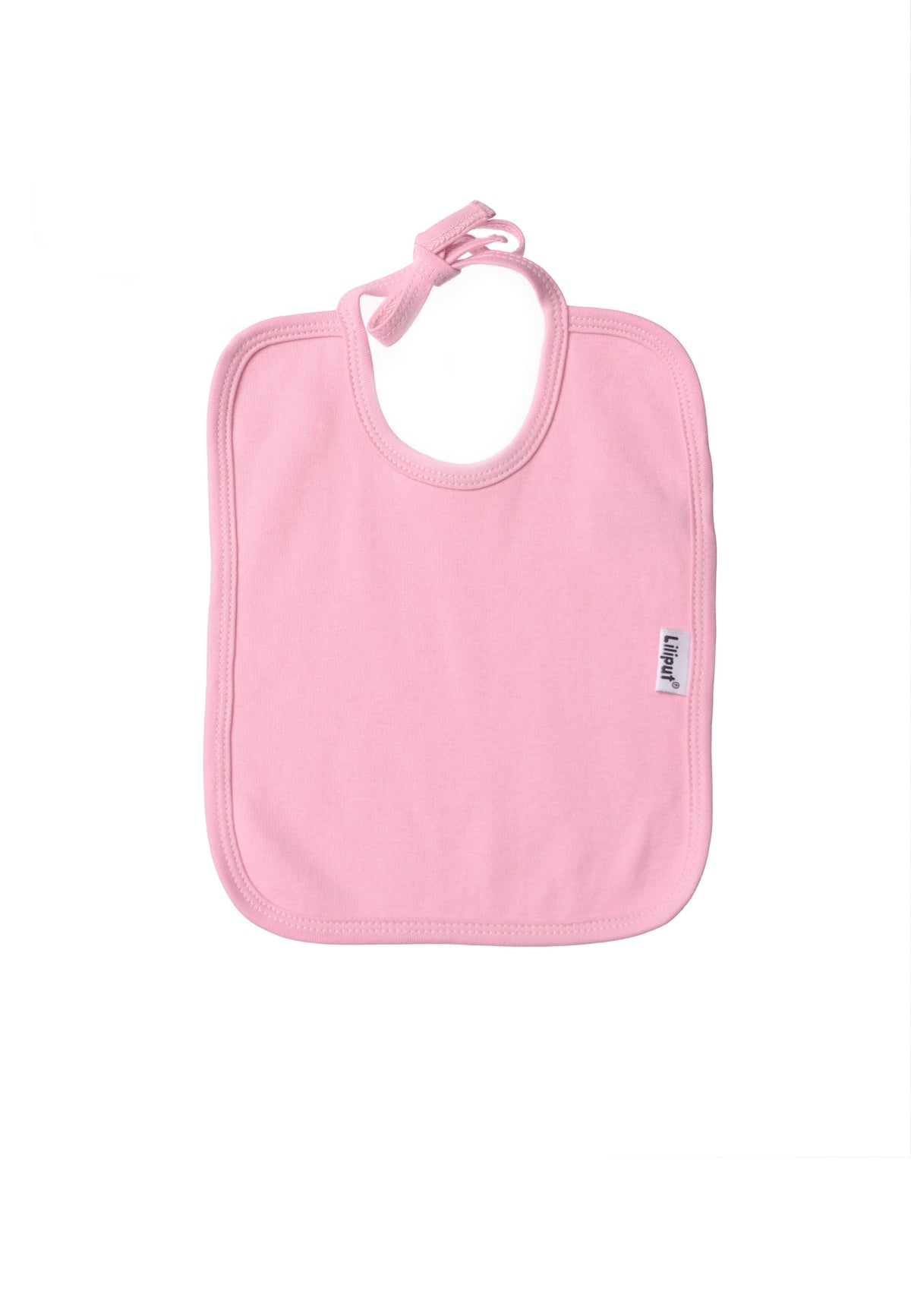 Lätzchen aus Baumwolle in rosa.