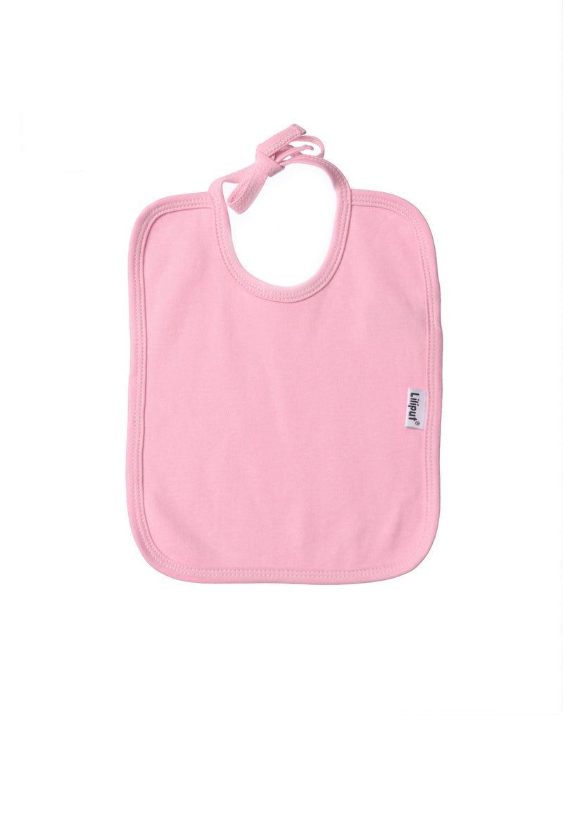Lätzchen aus Baumwolle in rosa.