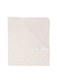 Babywende Decke mti Regenbogen Print