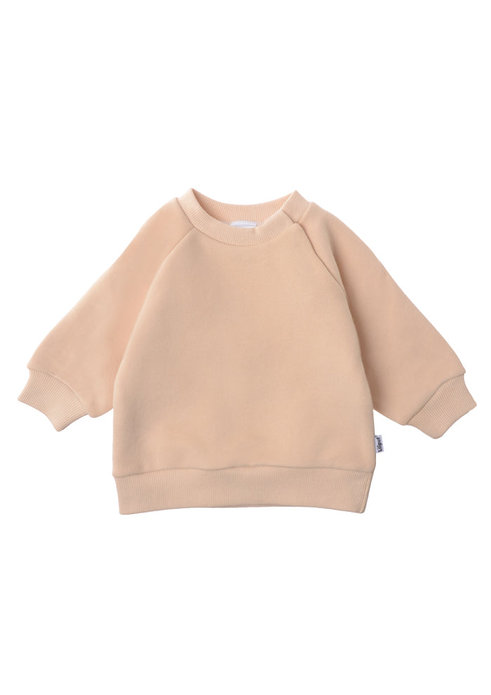 Sweatshirt in beige-sand