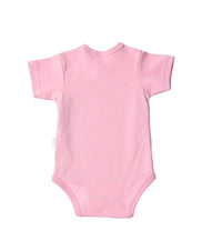 Wickelbody Bio-Baumwolle rosa Rückansicht