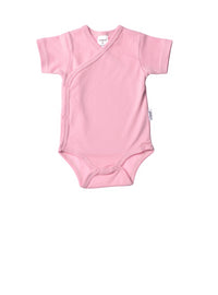 Wickelbody Bio-Baumwolle rosa