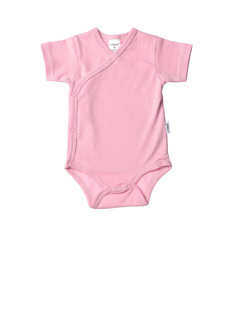 Wickelbody Bio-Baumwolle rosa