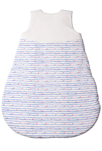 Schlafsack mit Herzchenstickerei