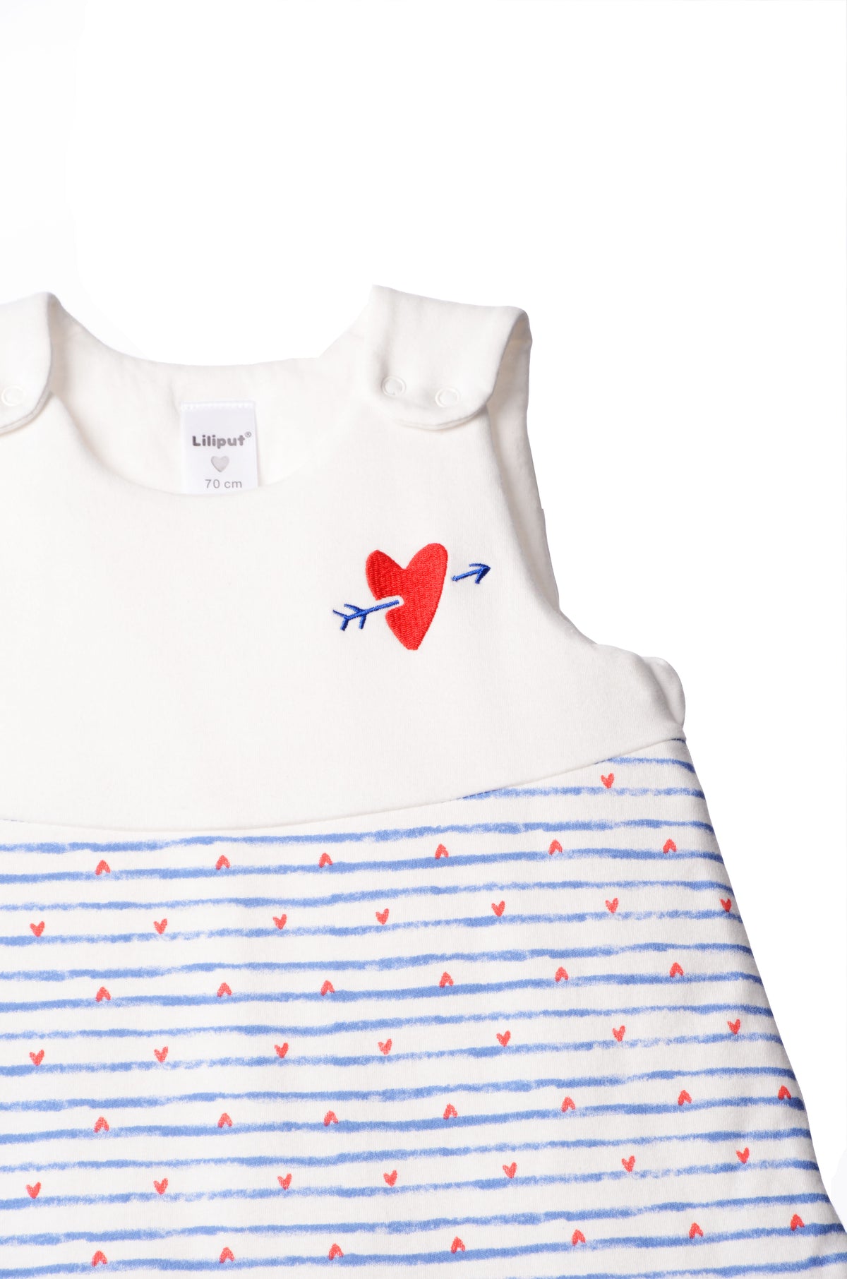 Babyschlafsack mit süßem Herzchenprint Liliput – Liliput
