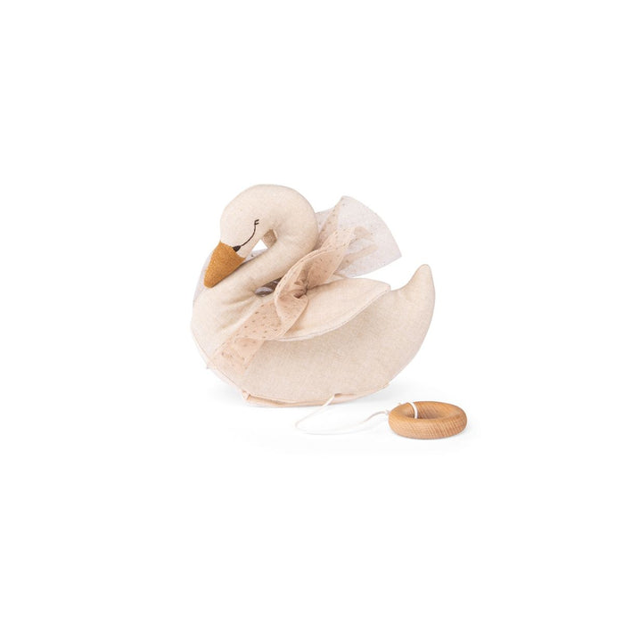 Wunderschöen Spieluhr Schwan von Moulin Roty.