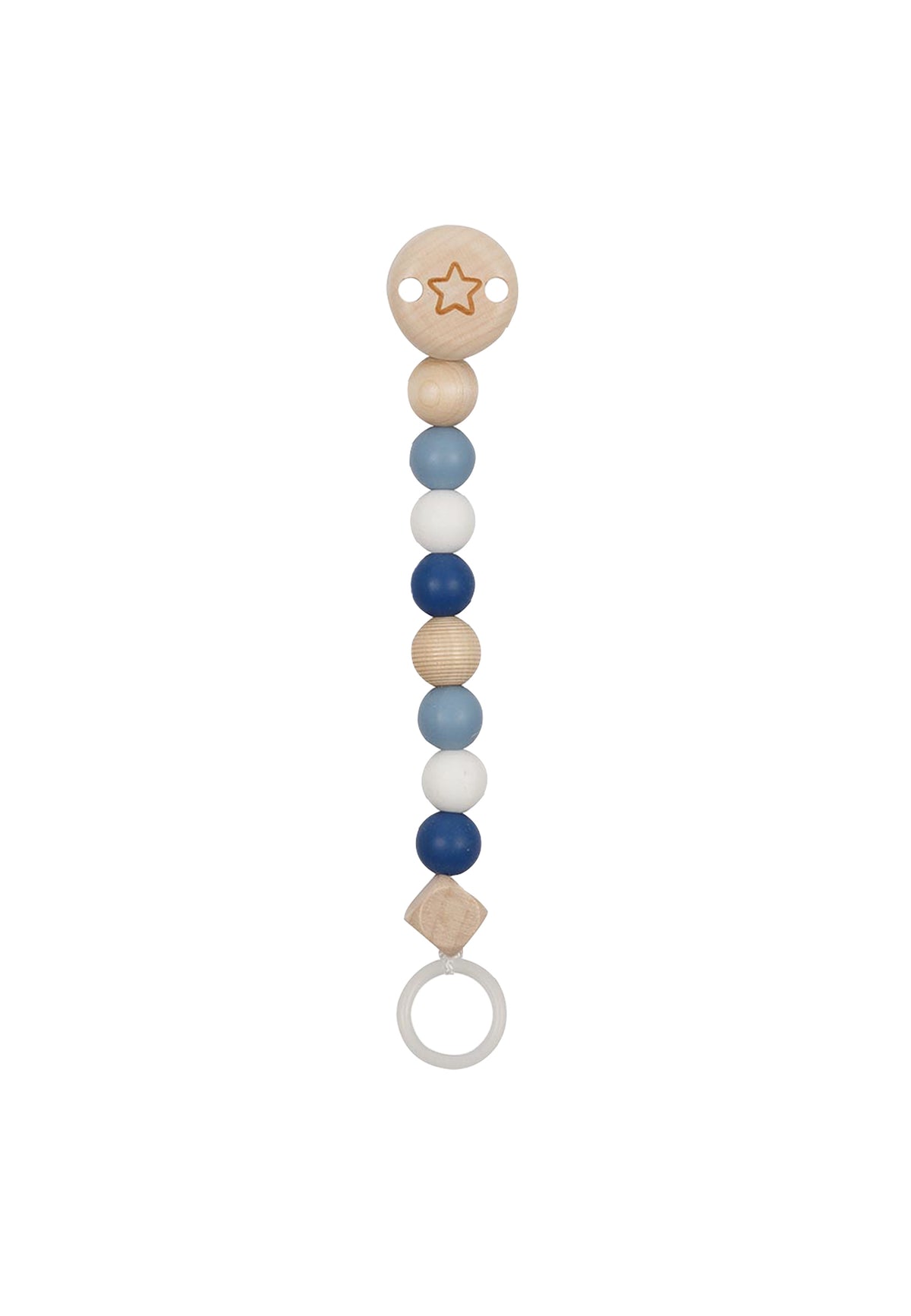 Schnullerkette blau von Goki