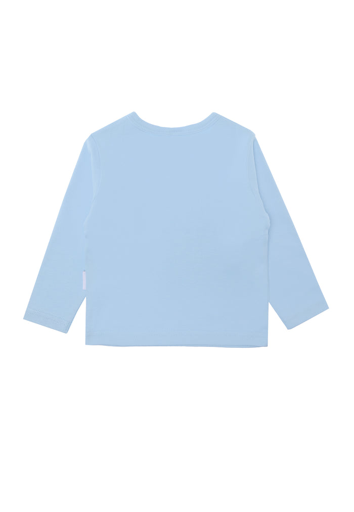 Liliput Langarmshirt aus Bio-Baumwolle in hellblau