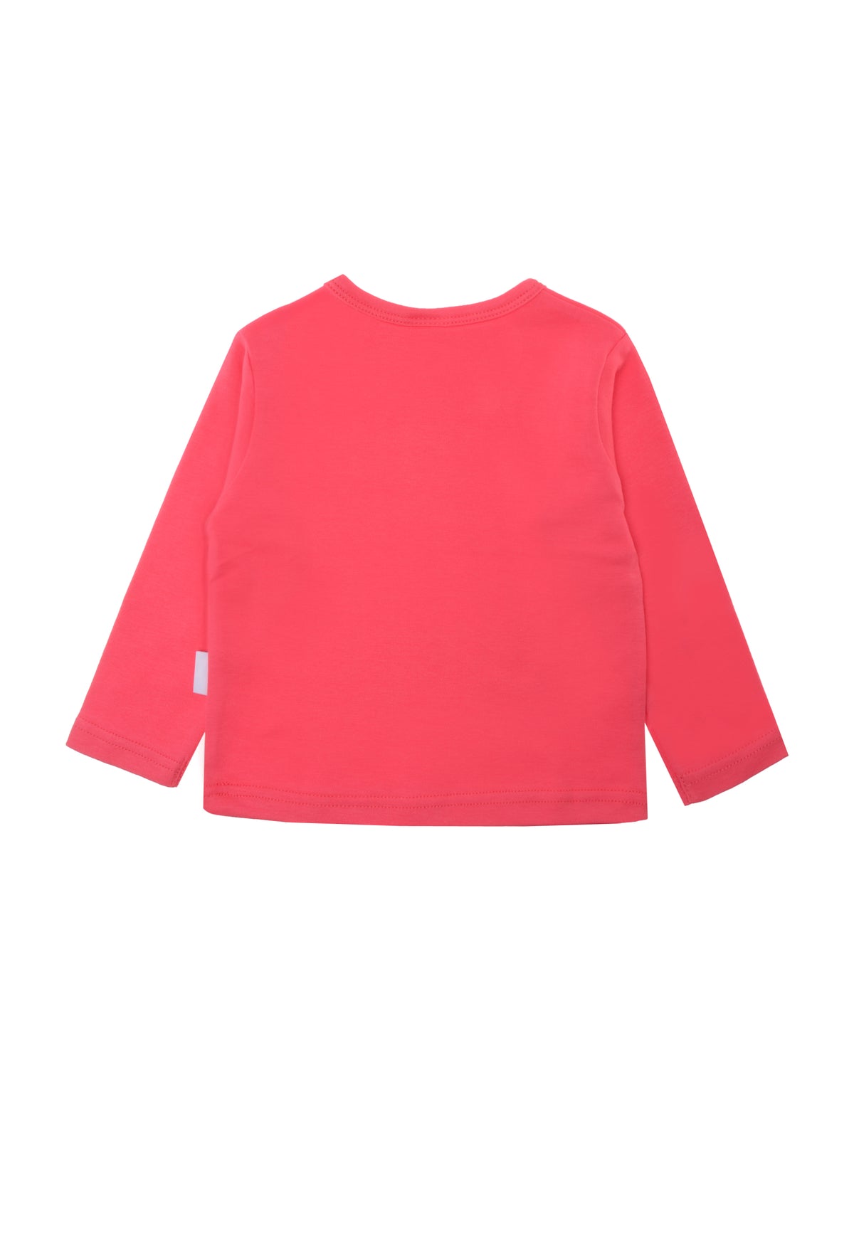 Langarmshirt  Bio-Baumwolle in himbeer
