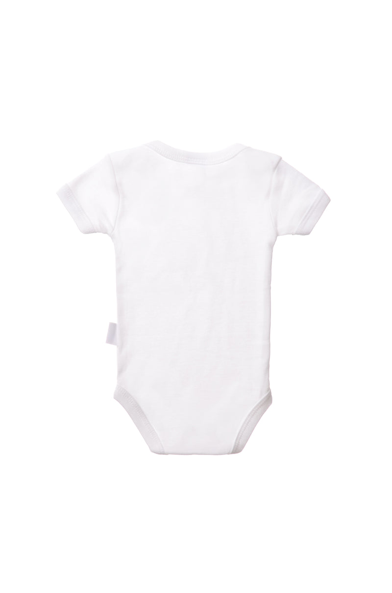 3-teiliges Set, Kurzarmbody mit "cutest little human"