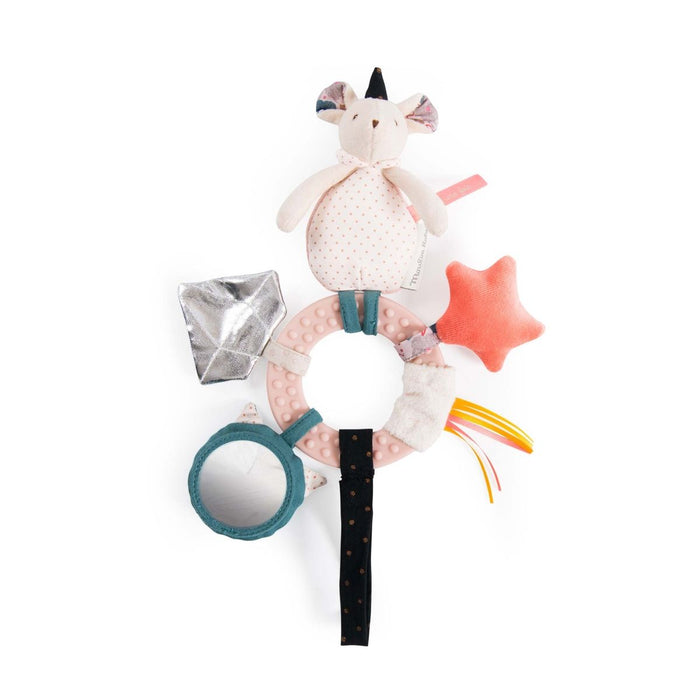 Ring-Rassel Maus Mimi von Moulin Roty.