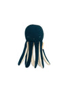 Rib-Strick Set mit Overall und Rassel Oktopus