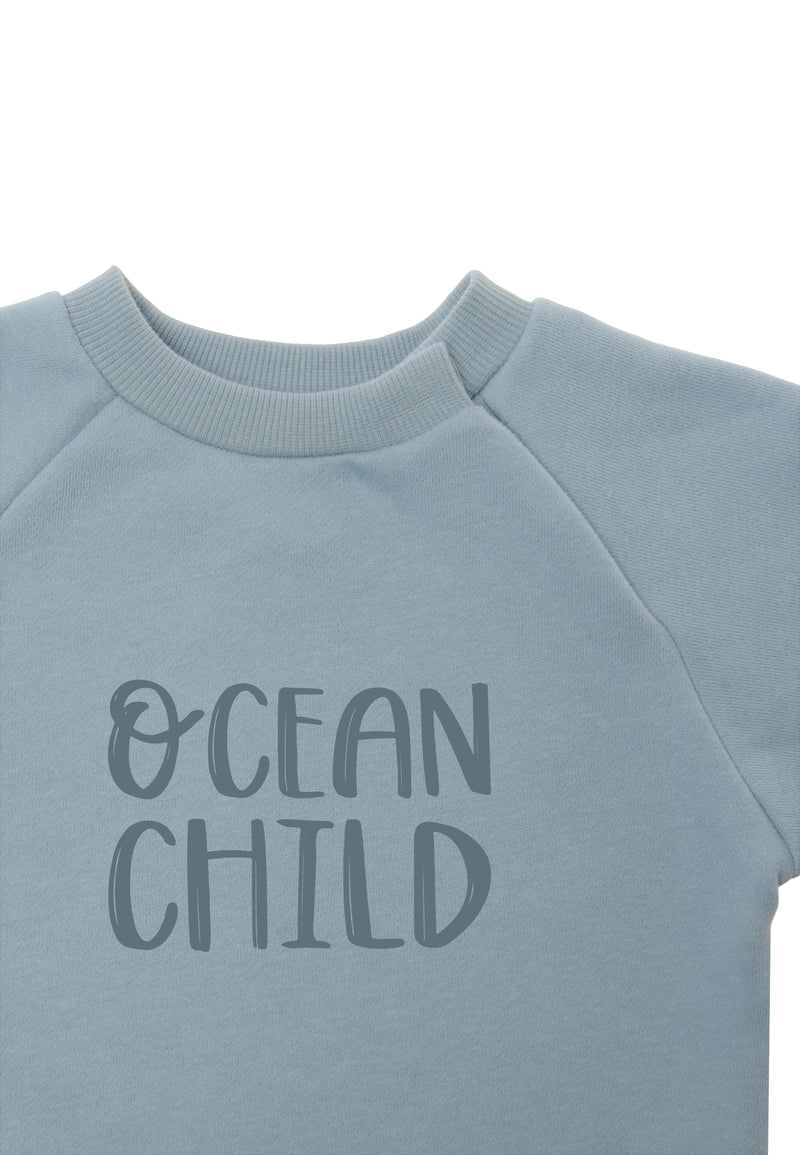 Detailansicht weiches Sweatshirt.