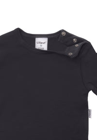Langarmshirt in Anthrazit