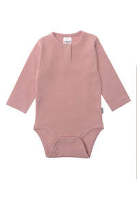 Langarmbody in rosè.