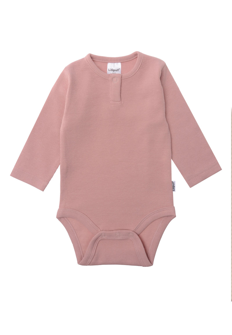 Langarmbody in rosè.