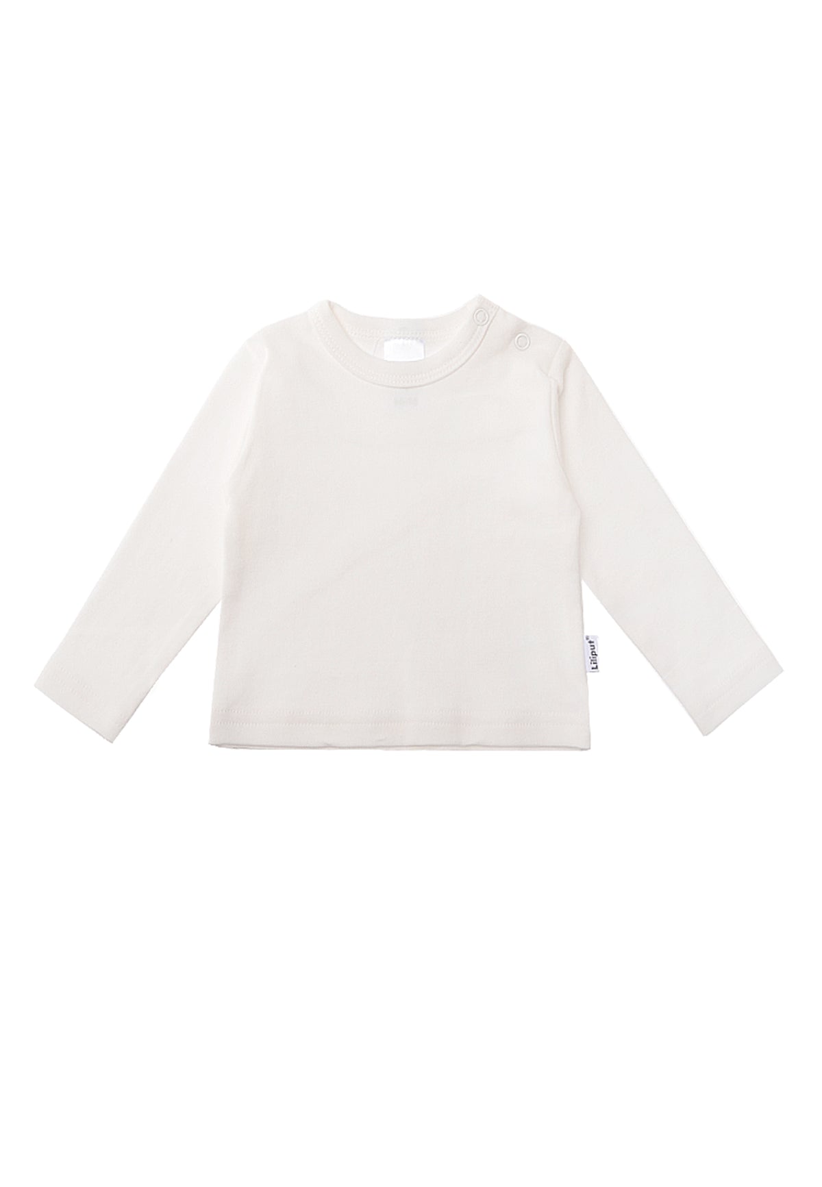 Langarmshirt in ecru.