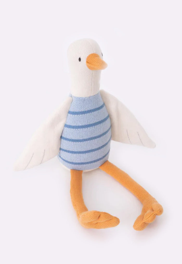 Schmusentchen aus gestrickter Bio Baumwolle von Meri Meri