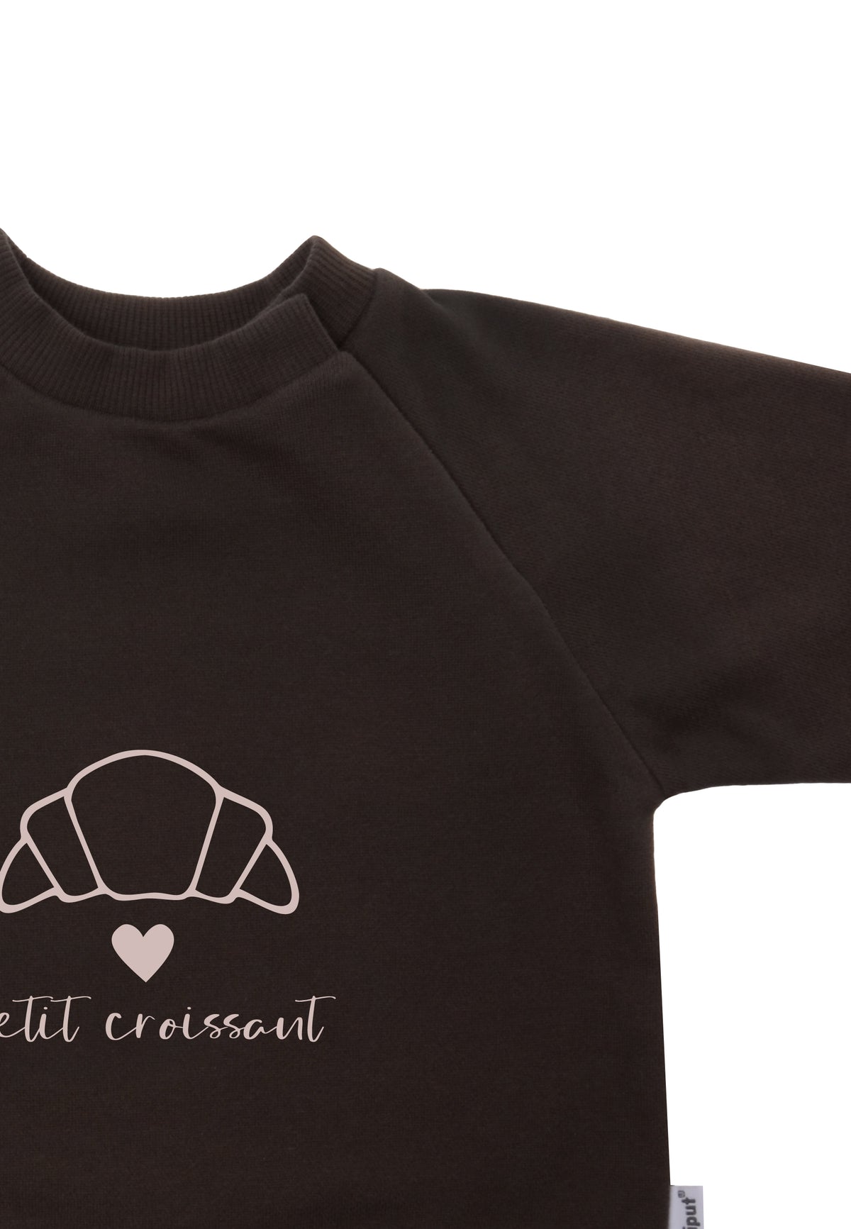 Sweatshirt in braun aus weicher Qualität.