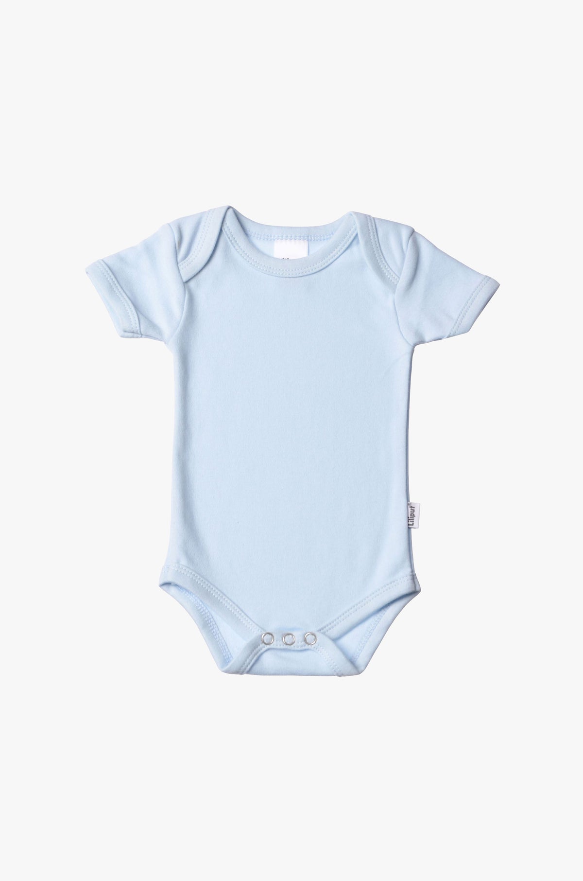 Kurzarm-Amineckbody in hellblau