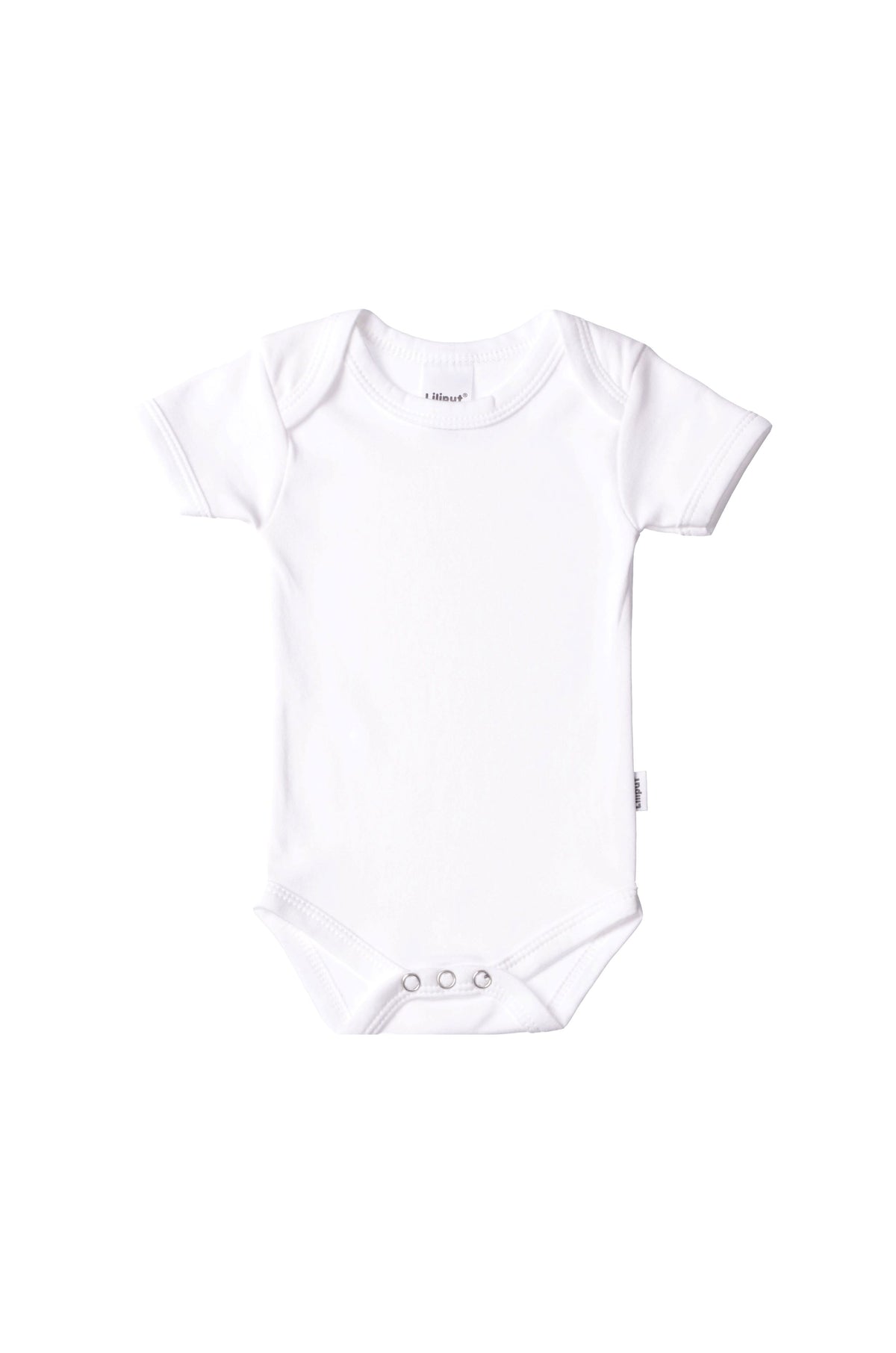 Kurzarm-Amineckbody in weiß