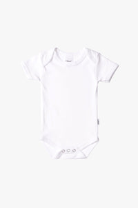 Kurzarm-Amineckbody in weiß