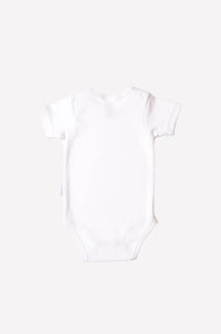 2er-Pack Kurzarm-Amineckbodys aus Bio-Baumwolle mit Regenbogen