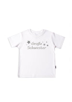 Kinder-T-Shirt aus Bio-Baumwolle mit Große Schwester