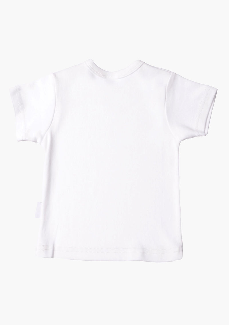 Kinder-T-Shirt aus Bio-Baumwolle in weiß mit Elefant "3. Geburtstag"