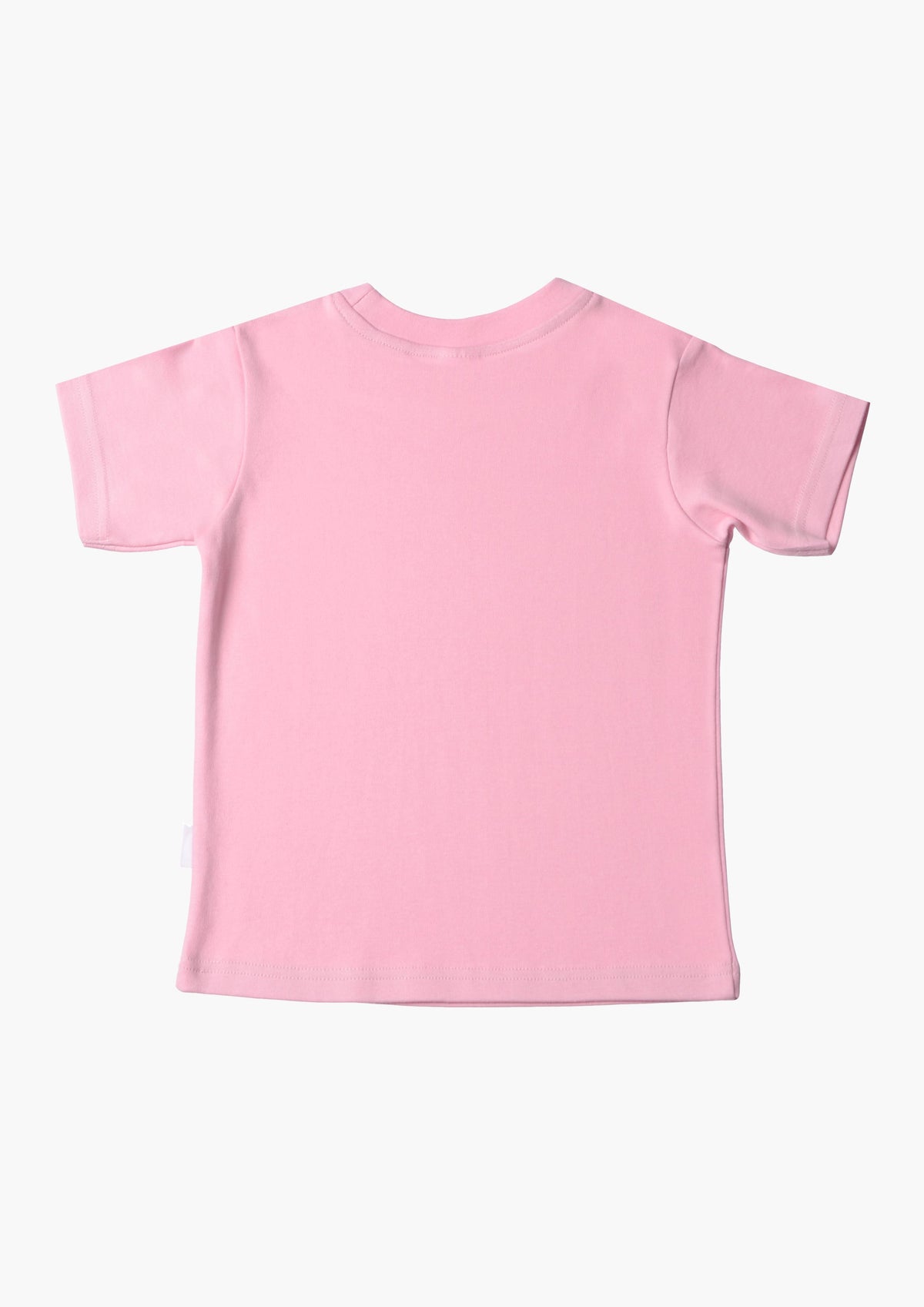 Kinder-T-Shirt aus Bio-Baumwolle in rosa mit Eco Paradise