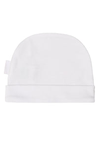 Umschlagmütze Baby weiß