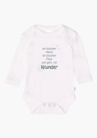 2er-Pack Langarm-Amineckbodys mit Mummy + Daddy