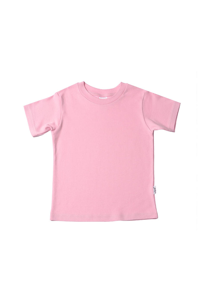 Kinder-T-Shirt aus Bio-Baumwolle in rosa