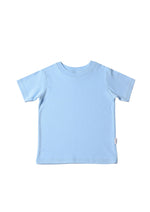 Kinder-T-Shirt aus Bio-Baumwolle in hellblau