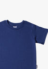 Kinder-T-Shirt aus Bio-Baumwolle in marine