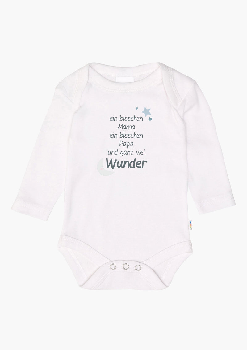 2er-Pack Langarm-Amineckbodys mit Mummy + Daddy