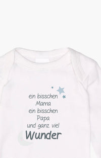 2er-Pack Langarm-Amineckbodys mit Mummy + Daddy