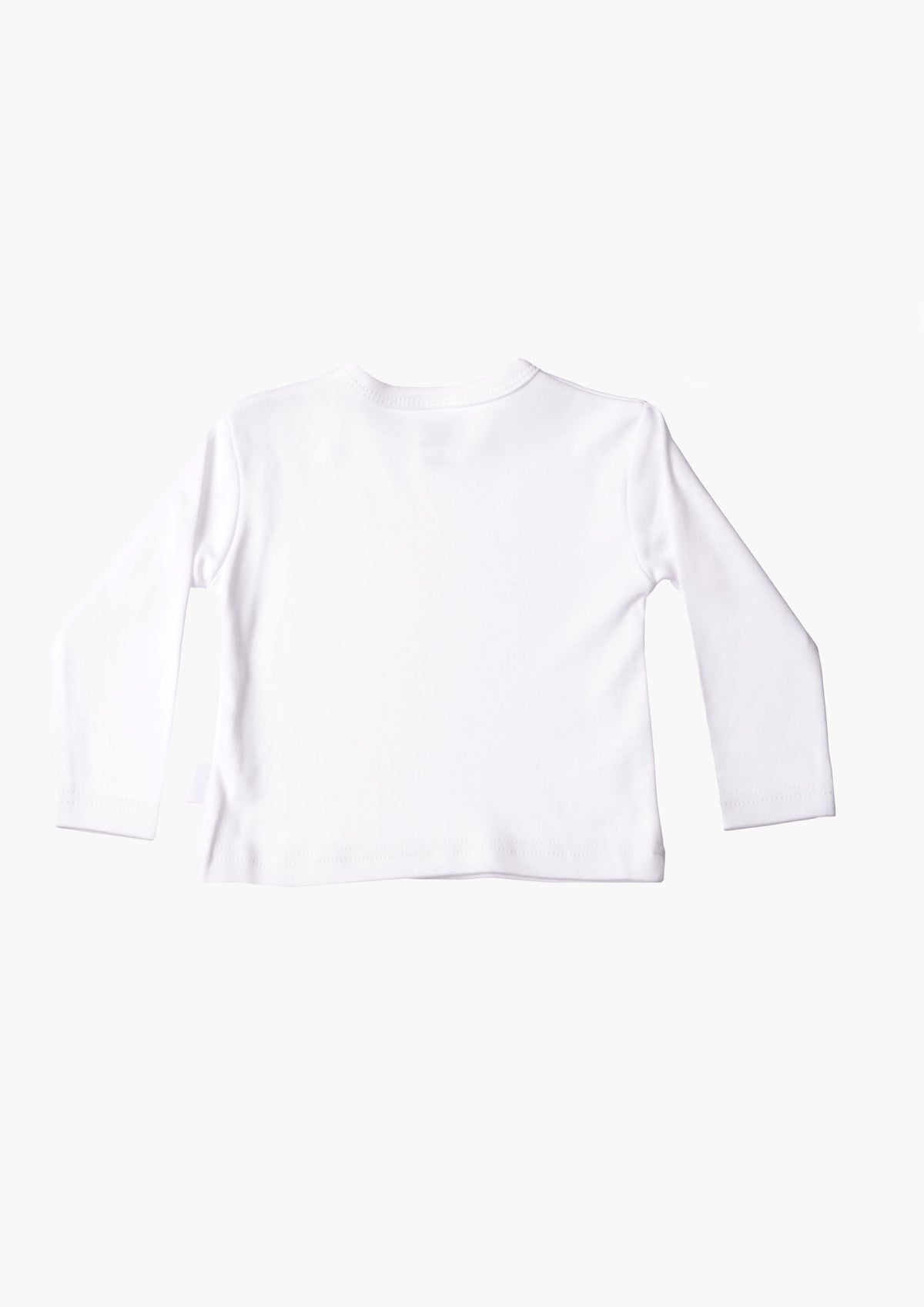Langarmshirt in weiß mit Herzmadl