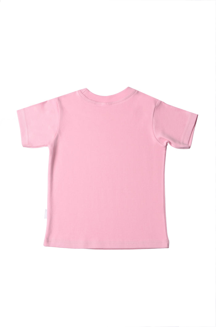 Rückseite Rundhals T-Shirt aus Bio-Baumwolle#