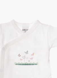 2er-Pack Kurzarm-Wickelbodys mit Schmetterling
