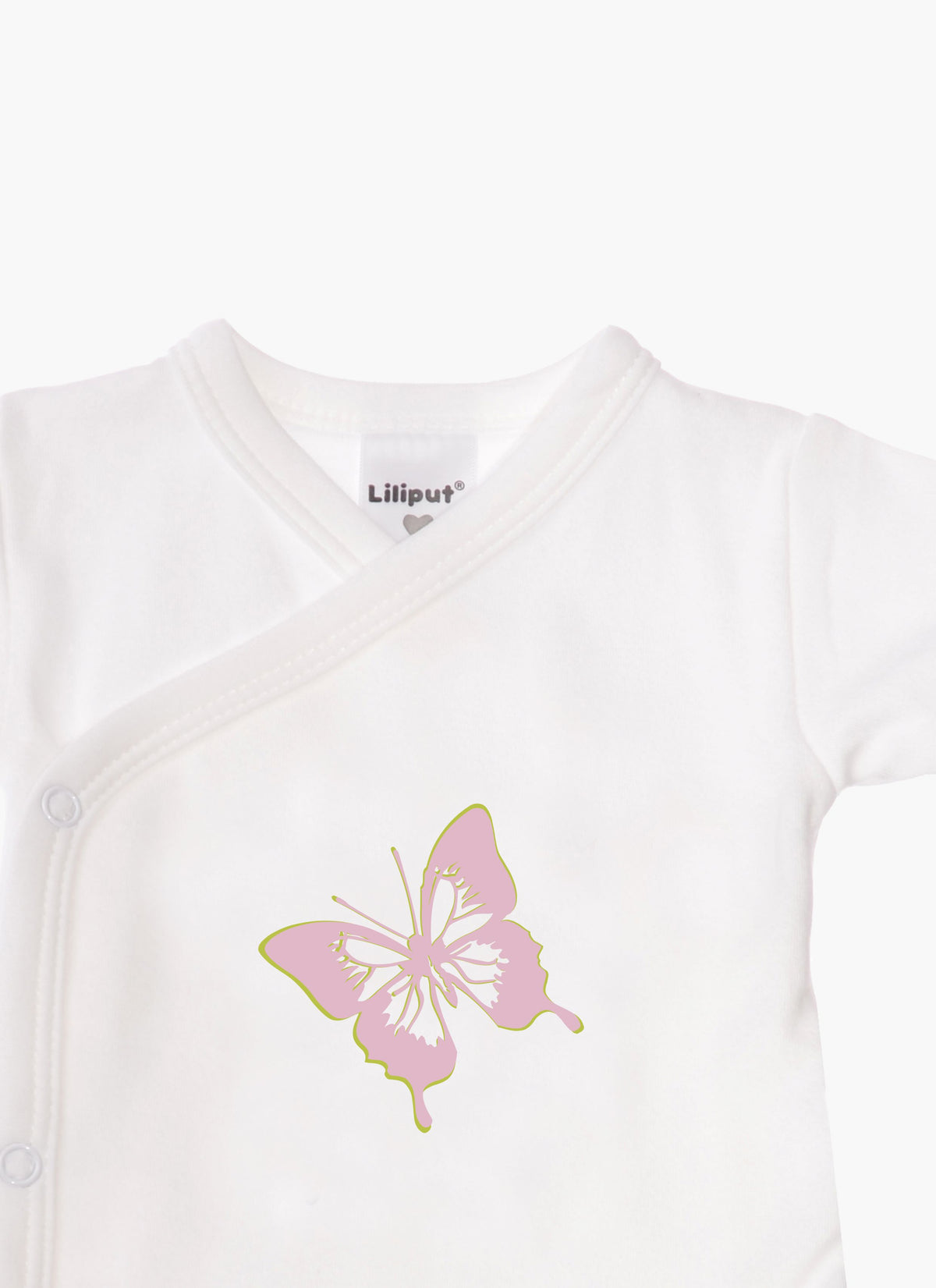 2er-Pack Kurzarm-Wickelbodys mit Schmetterling